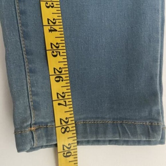 Boohoo Man Men’s Jeans Blue Skinny Fit Light Wash Casual Stretch Sz 42R(38) - Picture 11 of 11